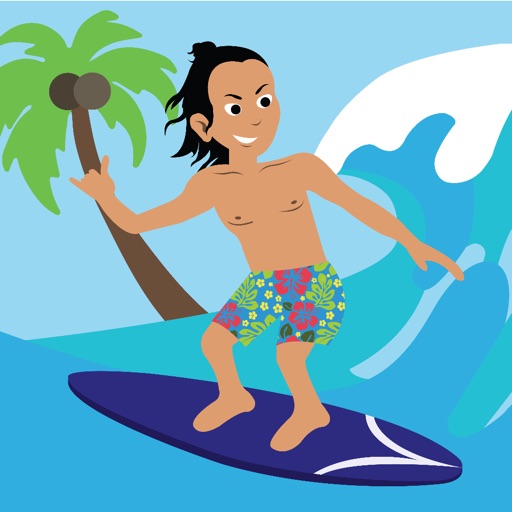 Aloha Surfer Icon