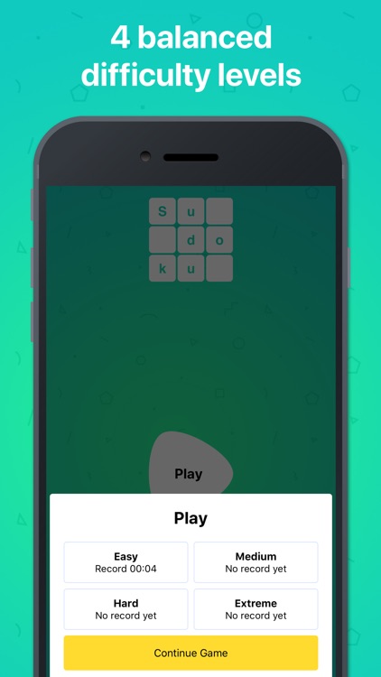 Soduku: number puzzle game