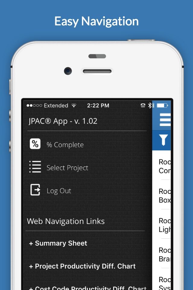 JPAC® - % Complete Entry screenshot 4