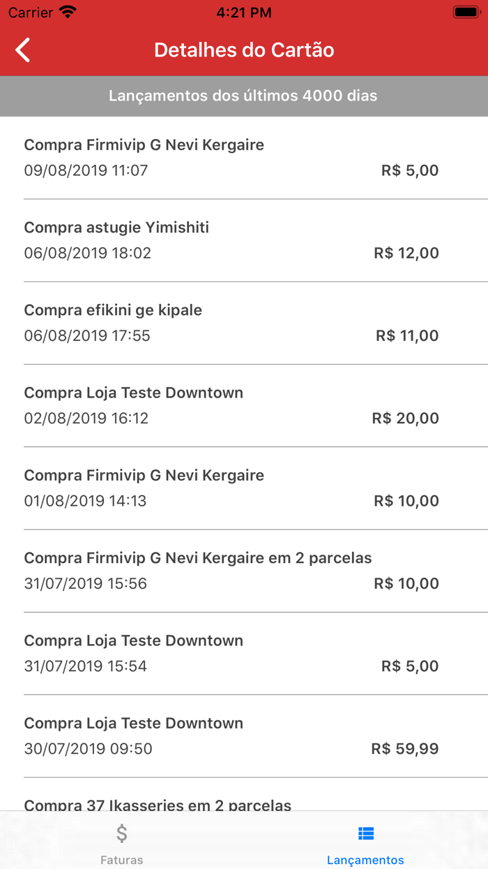 Cartão Campeão