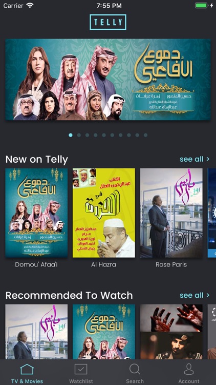 Telly - Watch TV & Movies