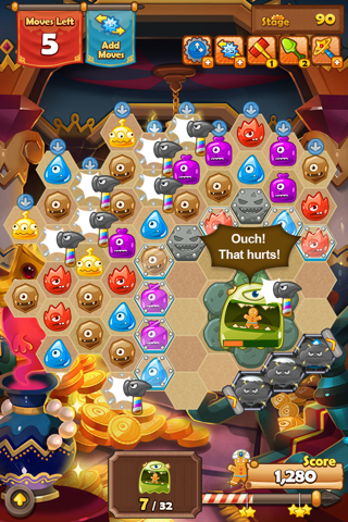 Monster Busters: Hexa Blast - náhled