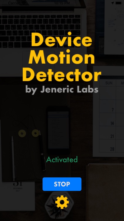 Device Motion Detector