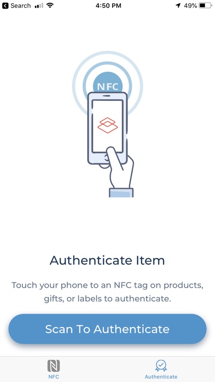 NFC Scanner by Thinfilm