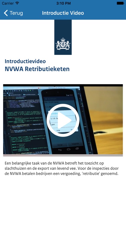 De DICTU App