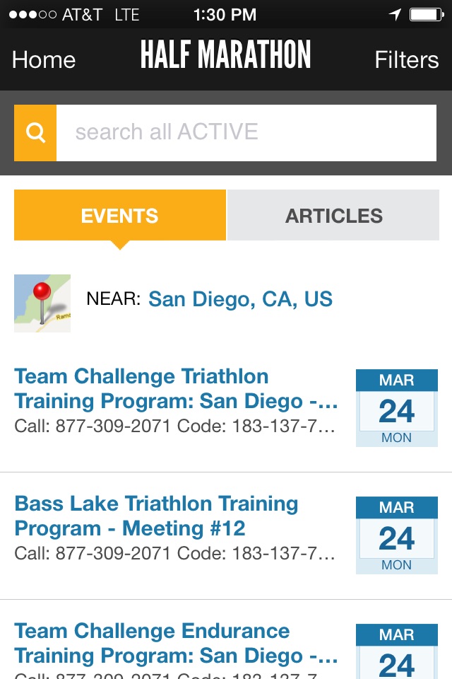 ACTIVE - Fitness Events screenshot 4