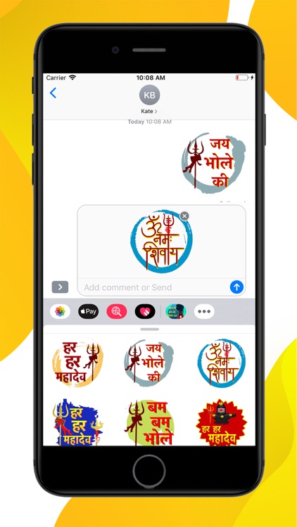 Mahadev Stickers