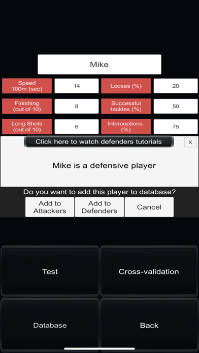 Sportsmen Classification screenshot 3