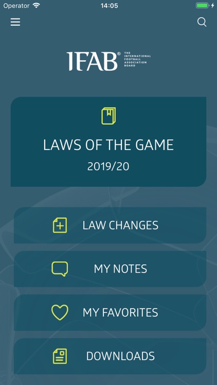 Laws of the Game
