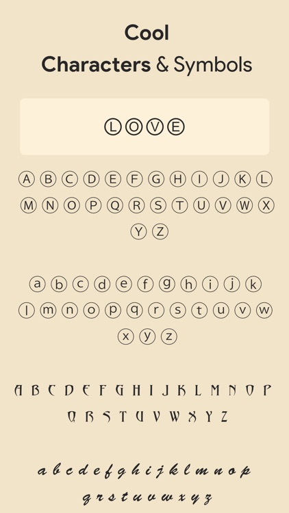 Stylish Fonts & Symbols screenshot-3