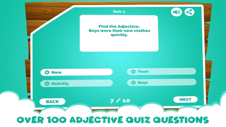 Learning Adjectives Quiz Games screenshot-3