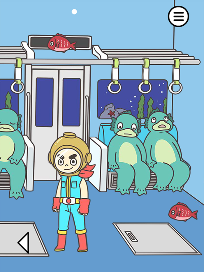 脱出ゲーム　電車で絶対座るマン２