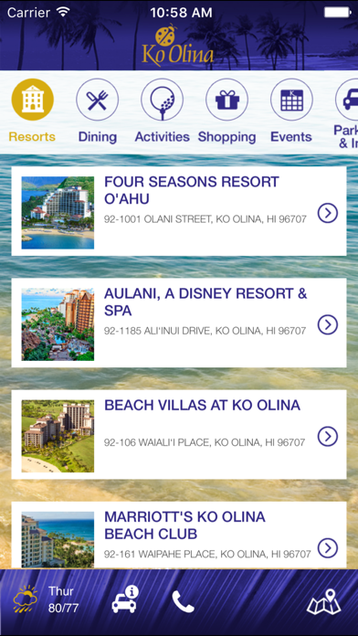 How to cancel & delete Ko Olina Resort from iphone & ipad 1