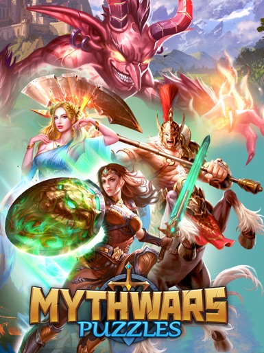 MythWars & Puzzles: RPG Match3 screenshot 16