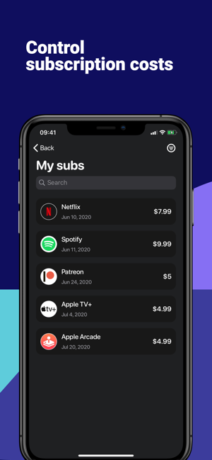 Subs - subscriptions tracker(圖2)-速報App