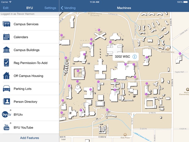 BYU Hawaii Campus Map