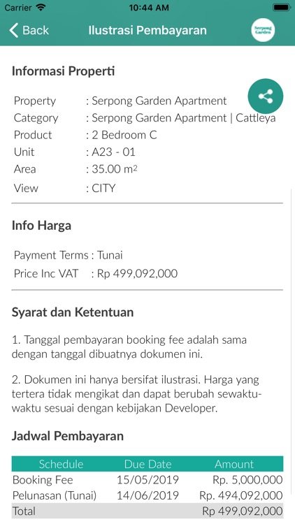 Serpong Garden Apartment screenshot-4