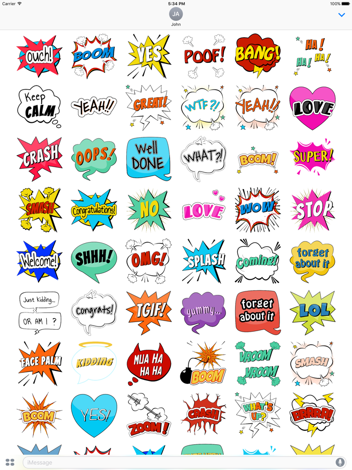 AMAZING Comic Style Balloons