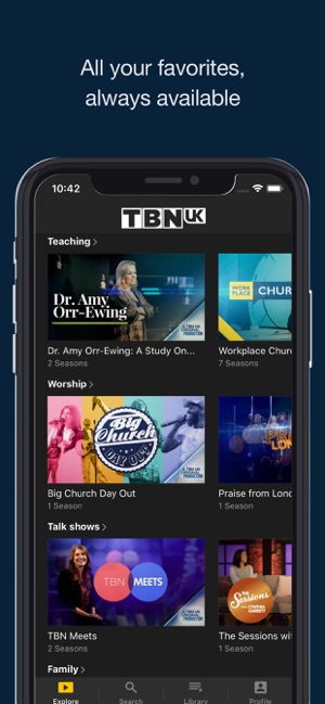 TBNUK Christian TV On Demand(圖3)-速報App