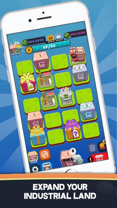 screenshot of Merge Factories Idle Tycoon 4