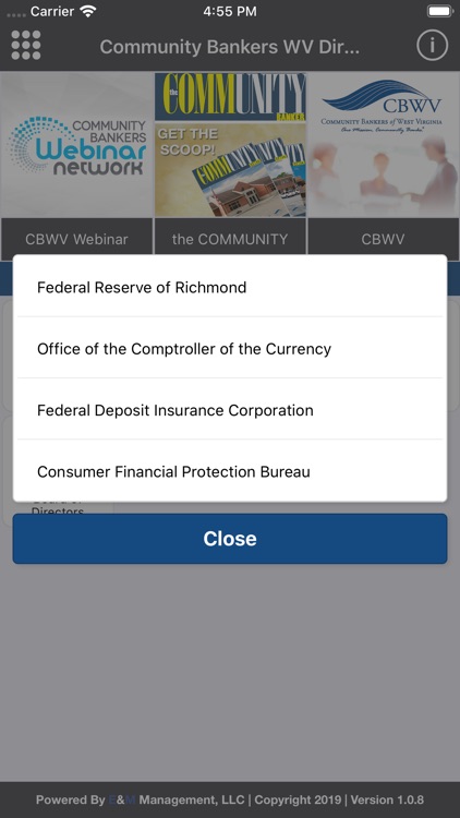 Community Bankers WV Directory screenshot-4