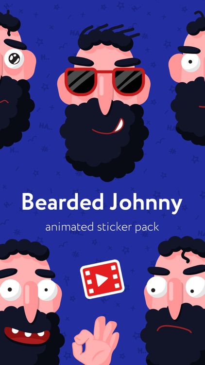 Bearded Johnny - (Animated)