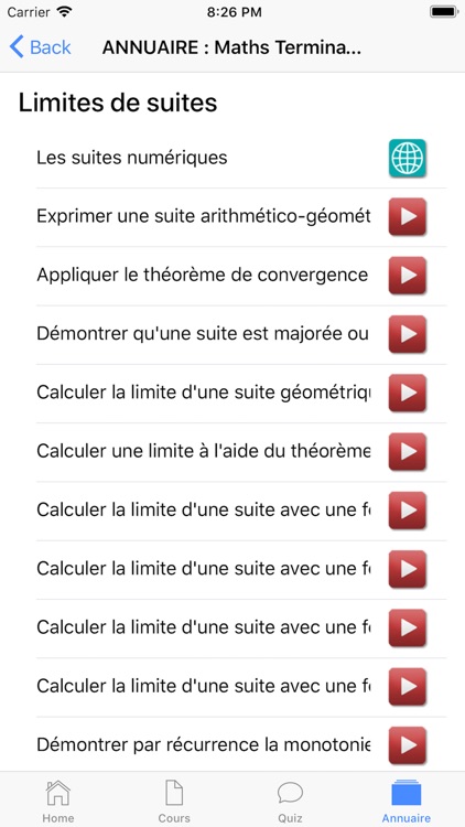 Maths Terminale S screenshot-6