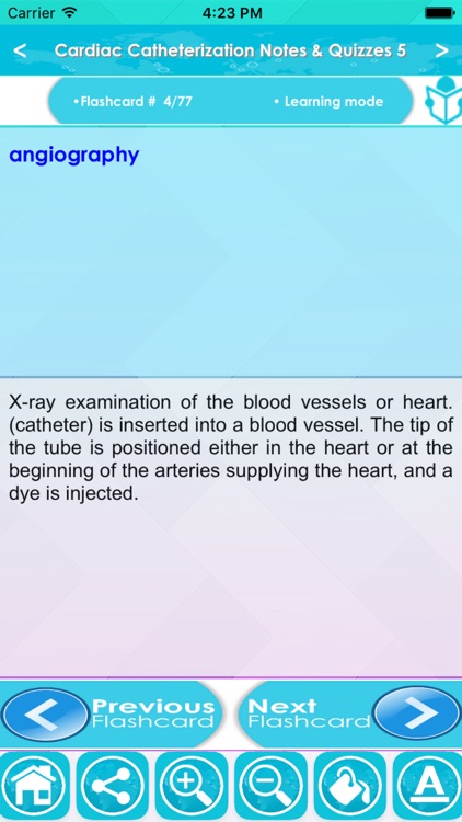 Cardiac Cath Exam Review App