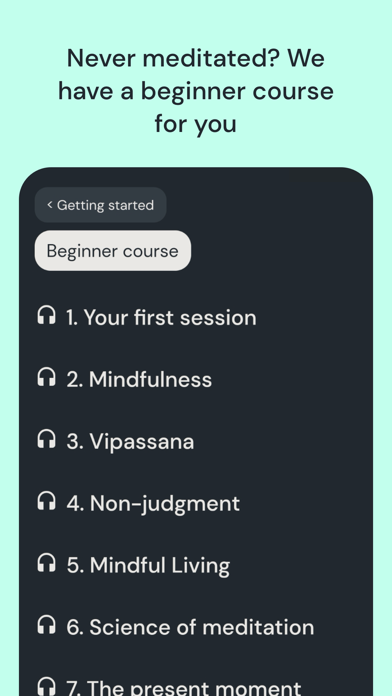 Medito: Meditation & Wellness screenshot 2