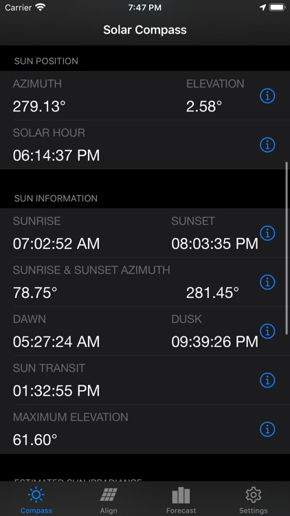 PV Optimizer & Solar compass screenshot-5