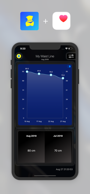 Abs - Waist Line Tracker