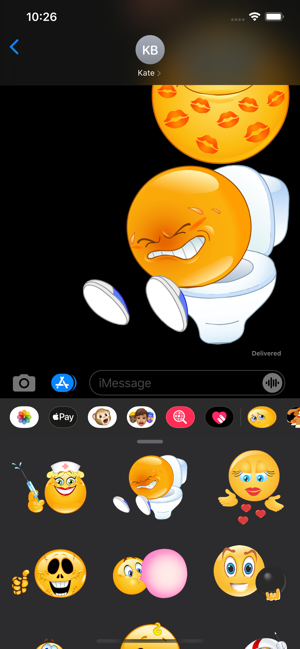 Emojis Gold & Stickers(圖8)-速報App