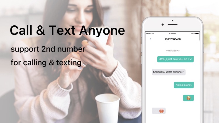 Second Phone Number+ screenshot-3