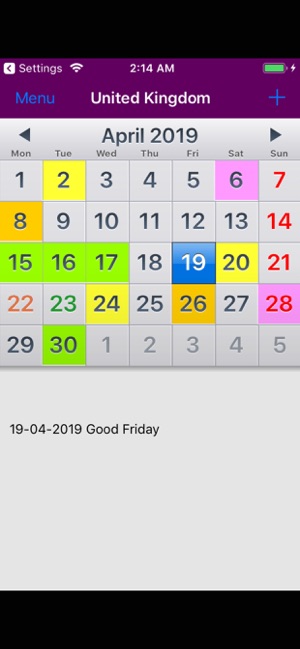 Almanac - Holiday Calendar(圖5)-速報App