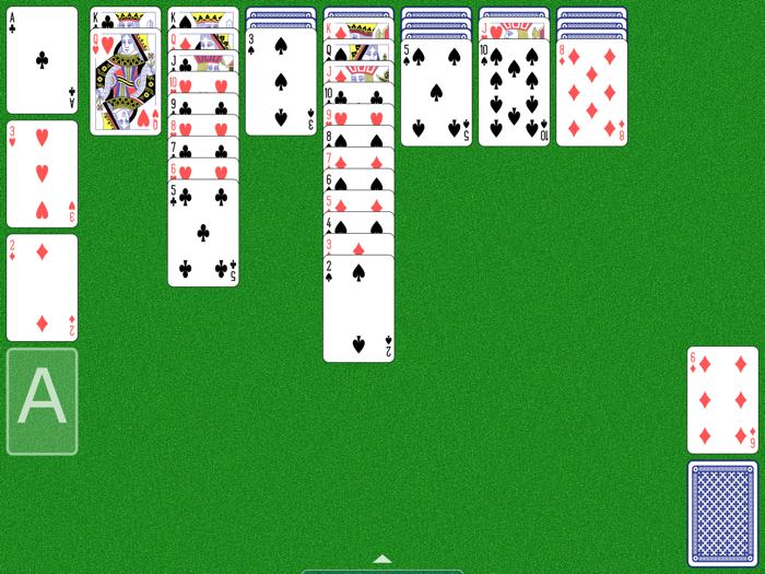 Solitaire Card Game.
