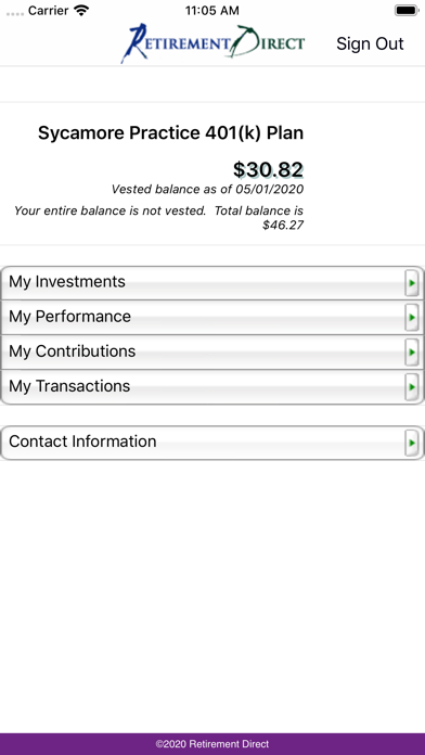 How to cancel & delete Retirement Direct from iphone & ipad 1