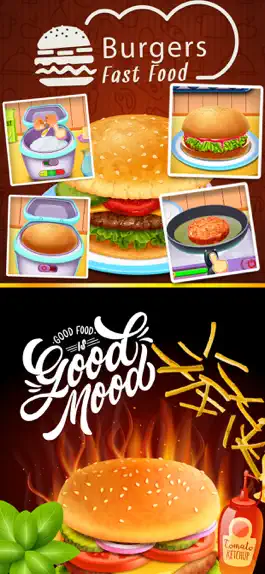 Game screenshot Hot Dog, Burger, Pizza Cooking apk