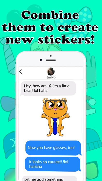 Lovely Stickers for iMessage! screenshot-4