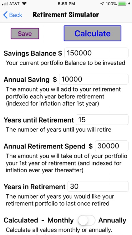 Retirement Investing Simulator screenshot-3