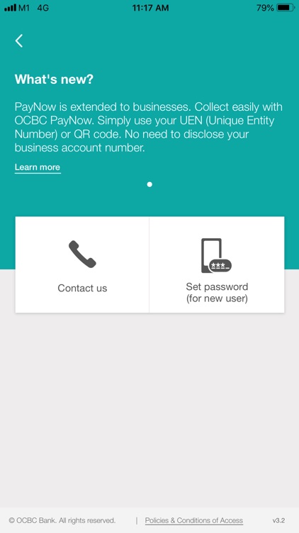 OCBC Business Mobile Banking