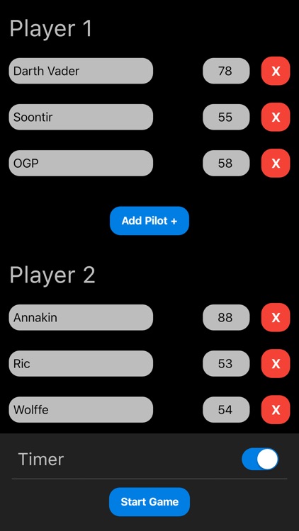 Highground: X-Wing Scorekeeper