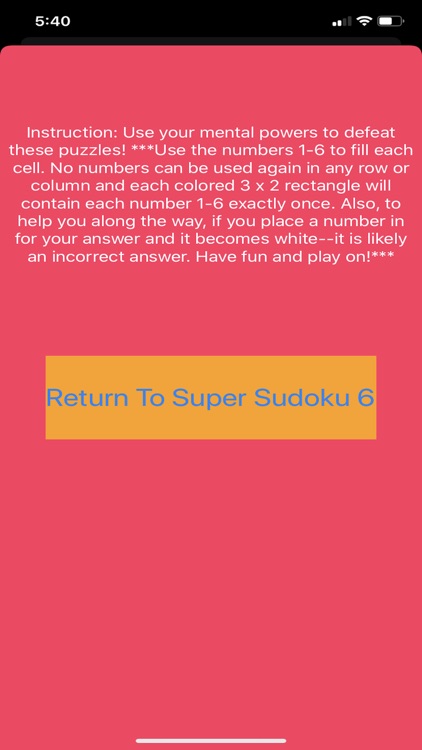 Super Sudoku 6