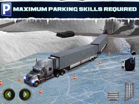 Игра Ice Road Truck Parking Sim