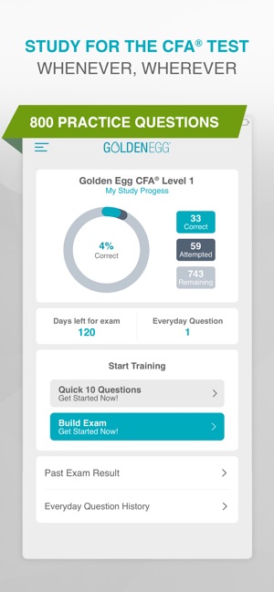 Golden Egg CFA® Exam Level 1.(圖1)-速報App