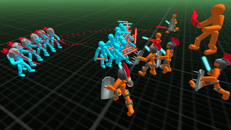 Stickman Neon Battle Simulator