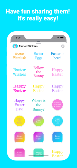 Happy Easter for iMessage(圖5)-速報App