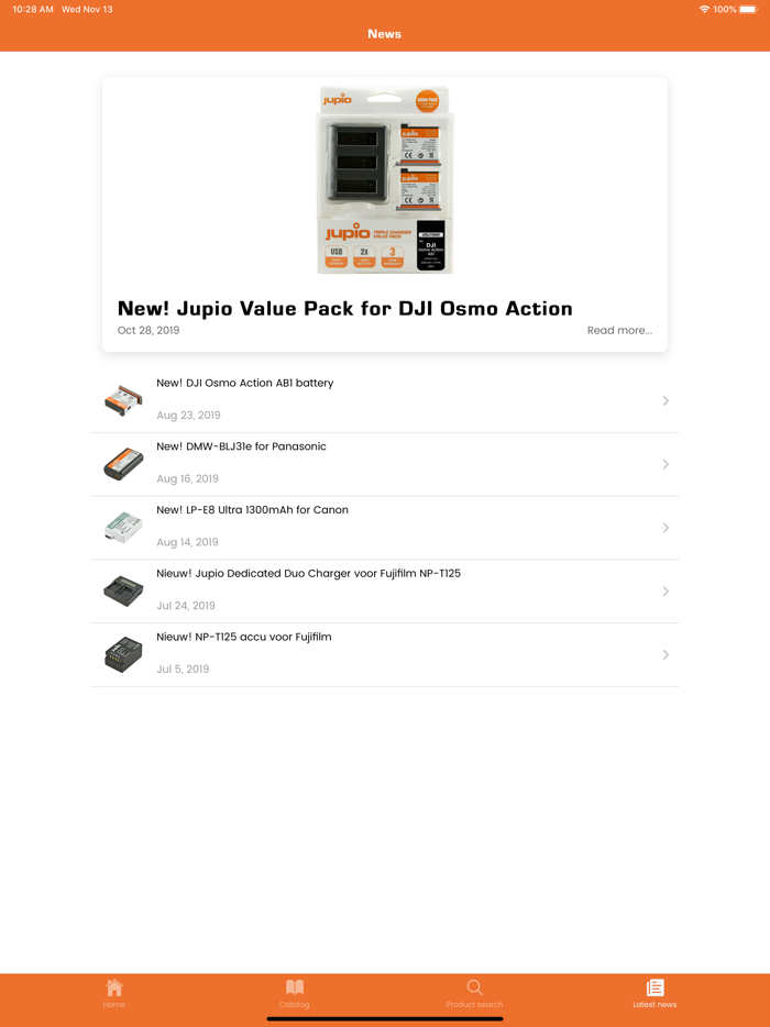 Jupio Product Finder