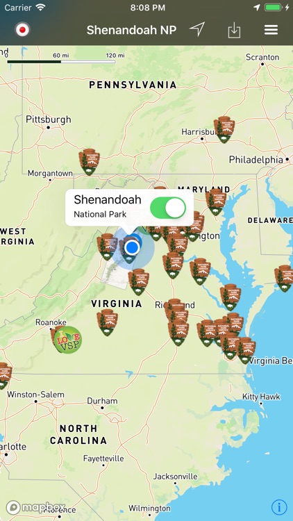 Virginia Pocket Maps