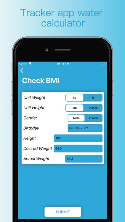 Health Water & BMI screenshot-4