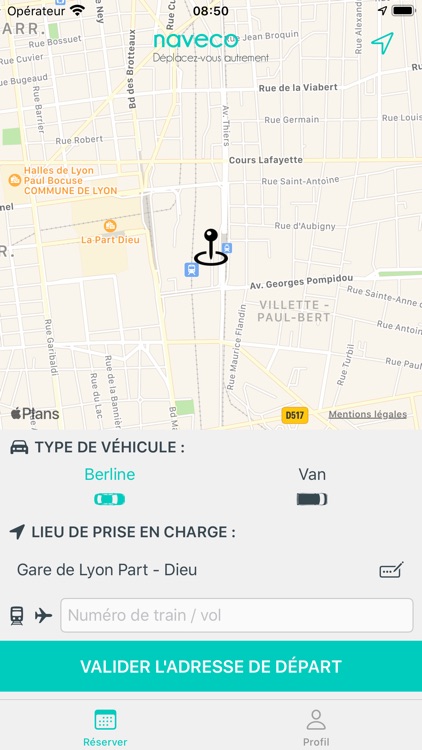 Naveco : Chauffeur privé